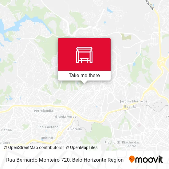 Rua Bernardo Monteiro 720 map