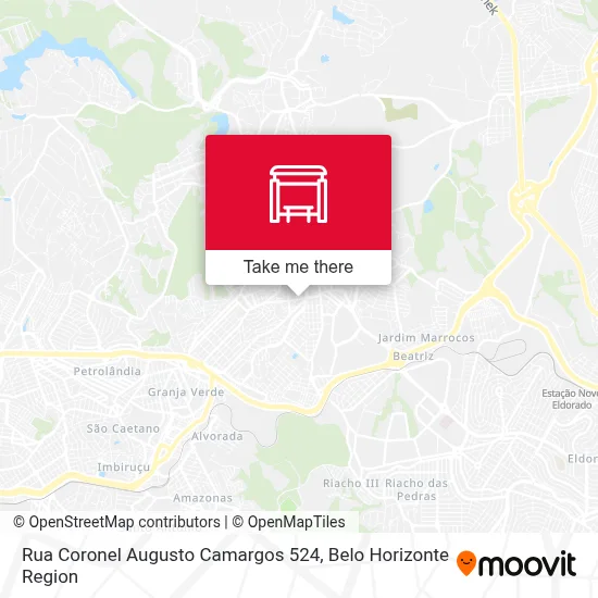 Rua Coronel Augusto Camargos 524 map