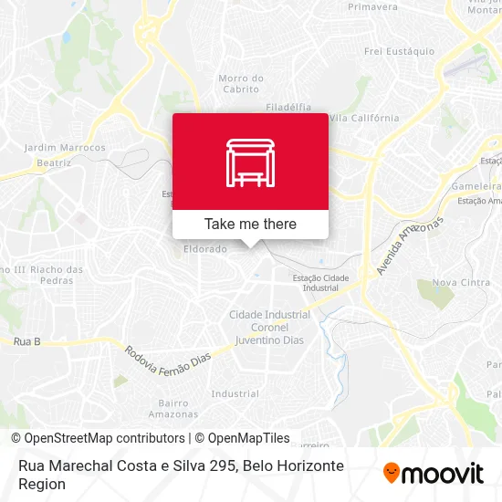 Rua Marechal Costa e Silva 295 map