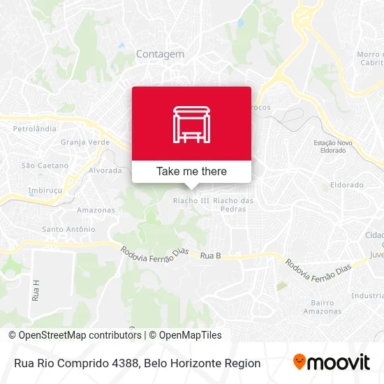 Rua Rio Comprido 4388 map