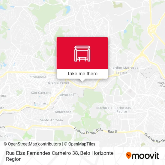 Rua Elza Fernandes Carneiro 38 map