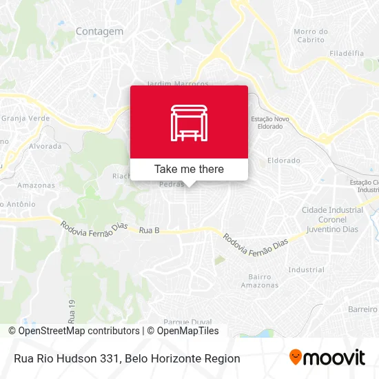 Rua Rio Hudson 331 map