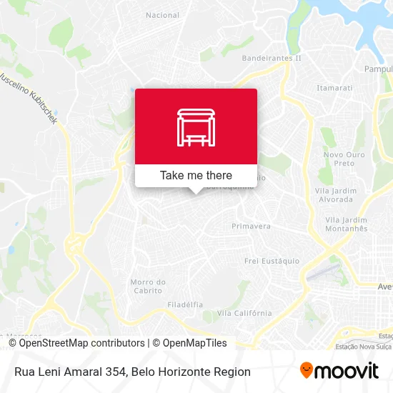 Rua Leni Amaral 354 map
