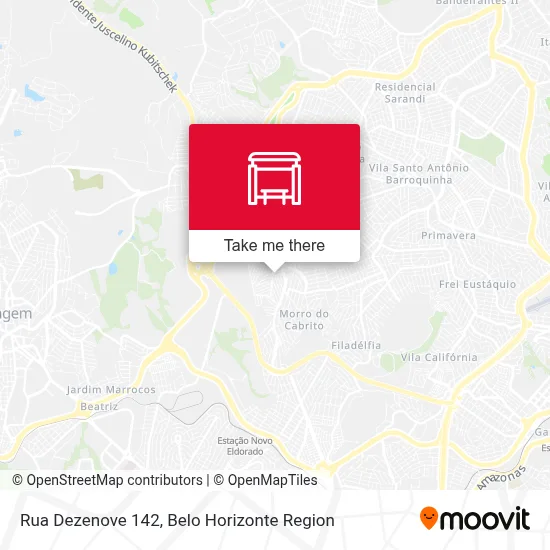 Rua Dezenove 142 map