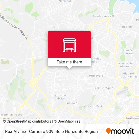Rua Alvimar Carneiro 909 map
