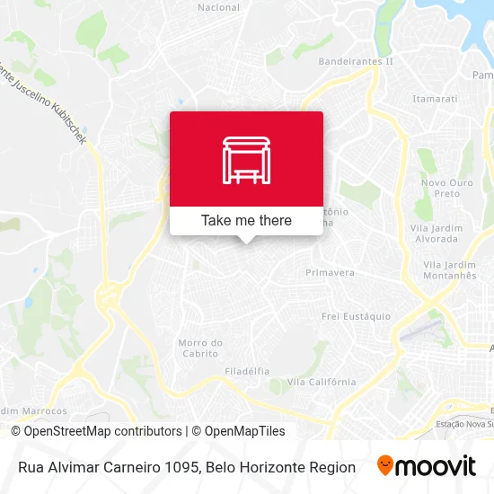Rua Alvimar Carneiro 1095 map