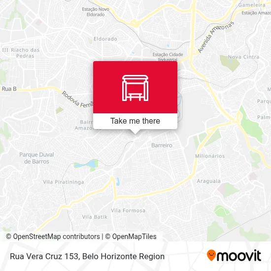 Rua Vera Cruz 153 map