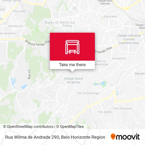 Rua Wilma de Andrade 290 map