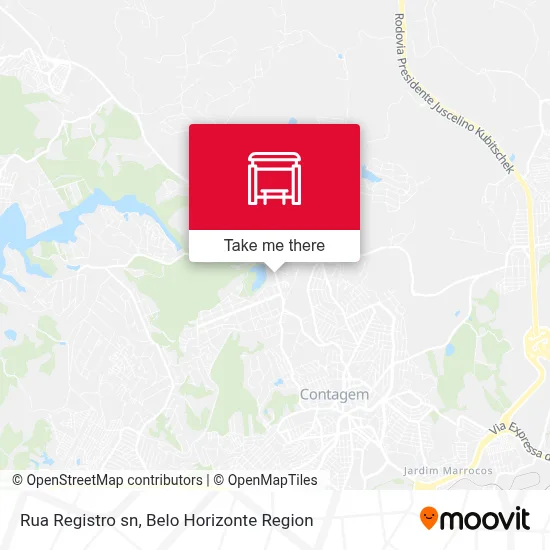 Rua Registro sn map