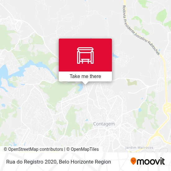 Rua do Registro 2020 map