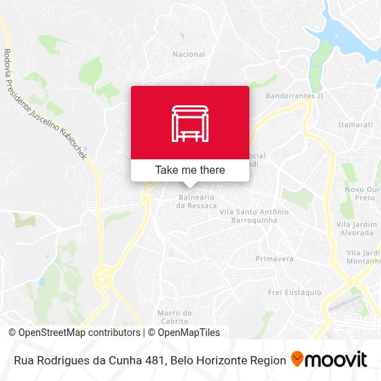 Rua Rodrigues da Cunha 481 map