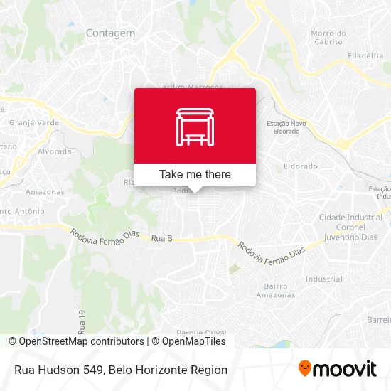 Rua Hudson 549 map
