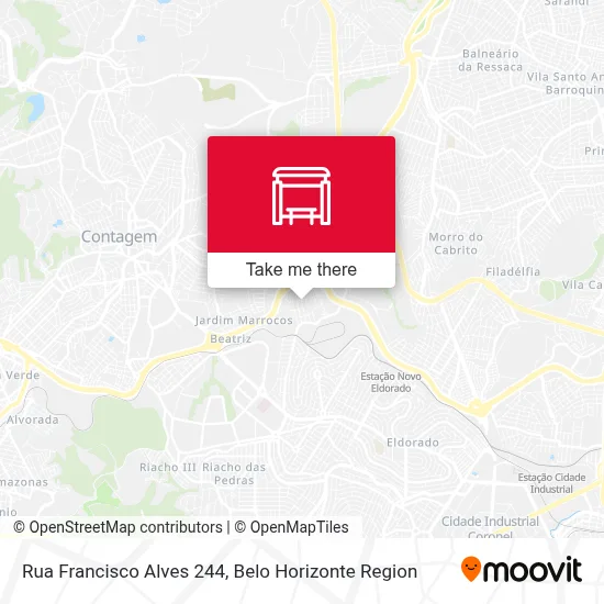 Rua Francisco Alves 244 map