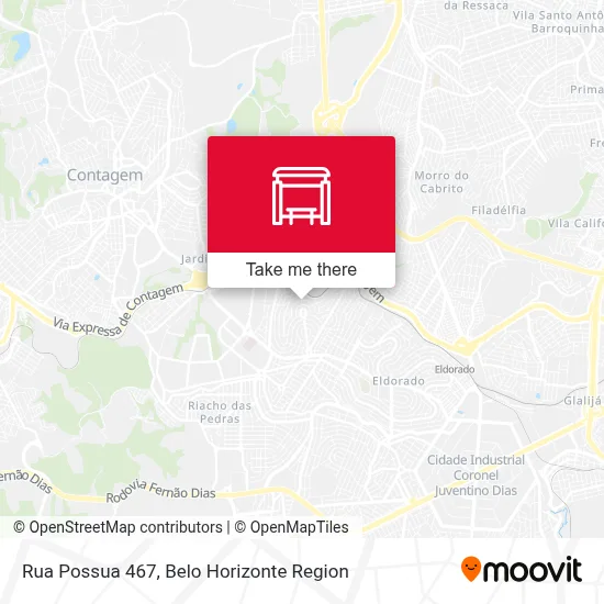 Rua Possua 467 map