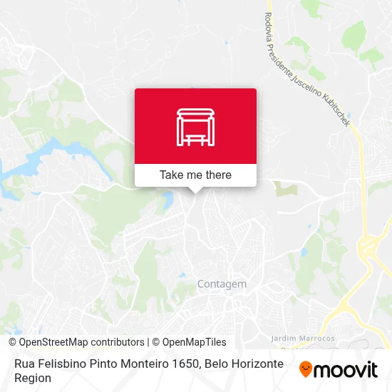 Rua Felisbino Pinto Monteiro 1650 map