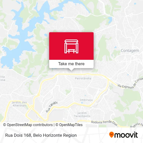 Rua Dois 168 map