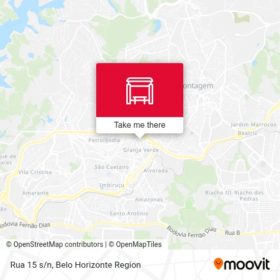 Rua 15 s/n map