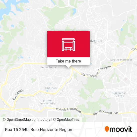 Rua 15 254b map