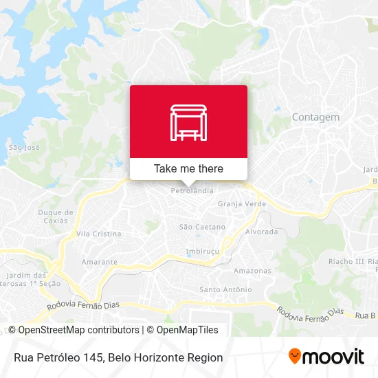 Rua Petróleo 145 map