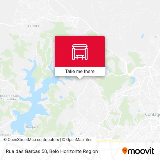 Rua das Garças 50 map