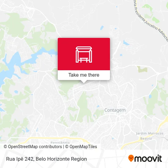 Rua Ipê 242 map