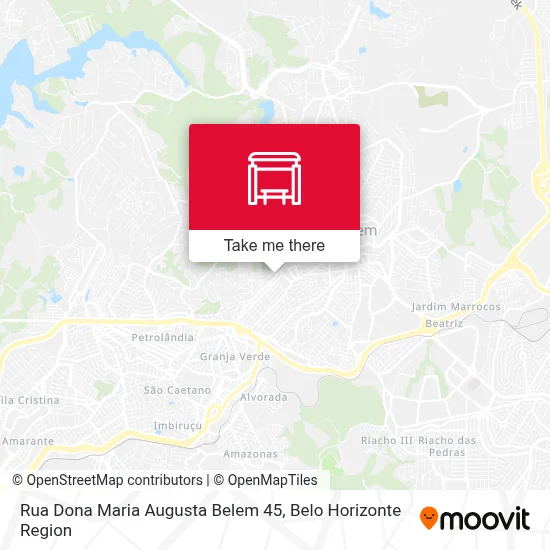Rua Dona Maria Augusta Belem 45 map
