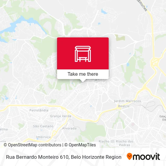 Rua Bernardo Monteiro 610 map