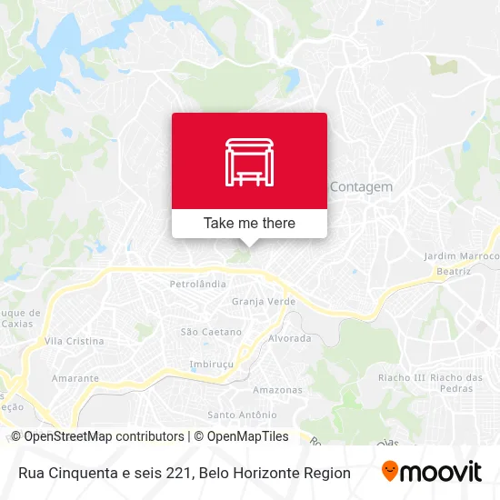 Rua Cinquenta e seis 221 map