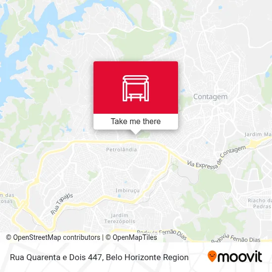 Rua Quarenta e Dois 447 map