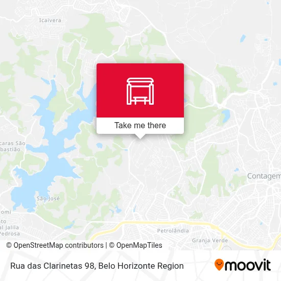 Rua das Clarinetas 98 map