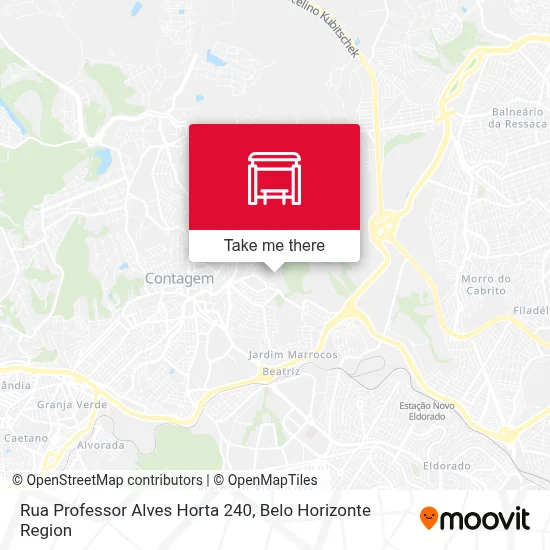 Rua Professor Alves Horta 240 map