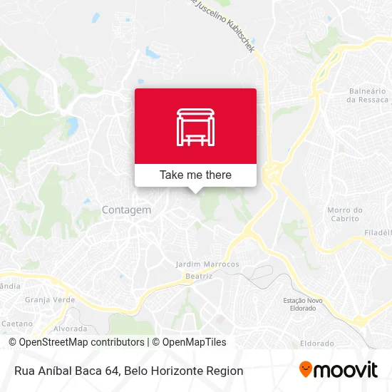 Rua Aníbal Baca 64 map