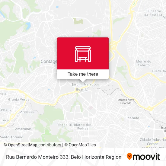 Rua Bernardo Monteiro 333 map