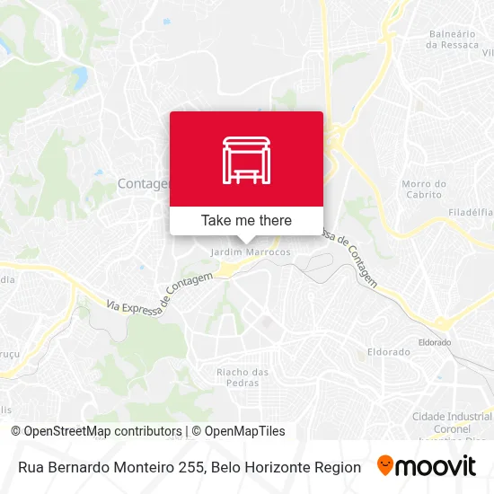 Rua Bernardo Monteiro 255 map