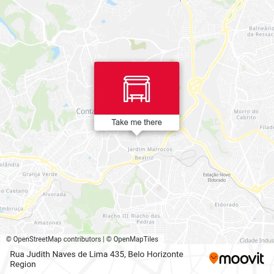 Rua Judith Naves de Lima 435 map