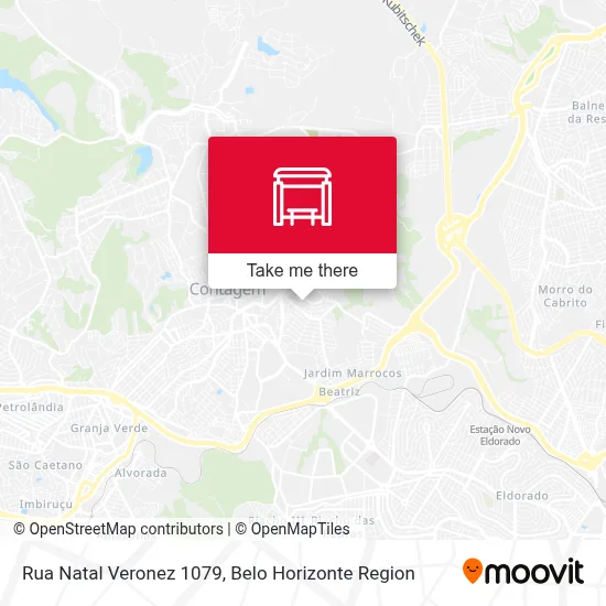Rua Natal Veronez 1079 map