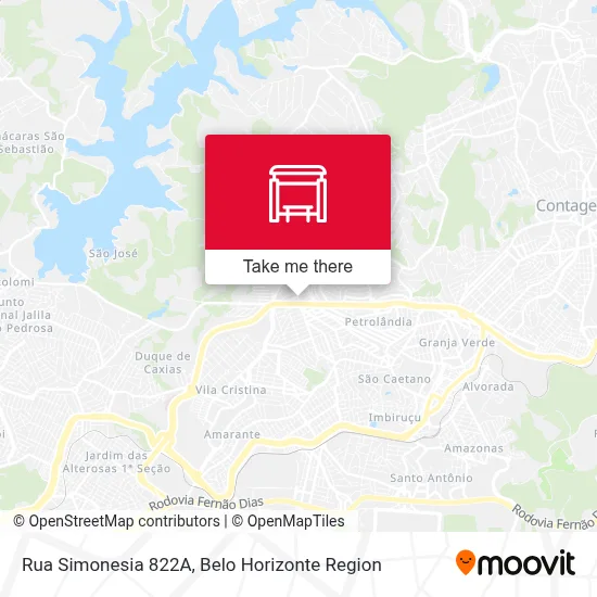 Rua Simonesia 822A map