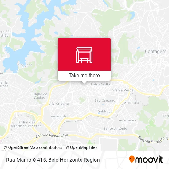 Rua Mamoré 415 map