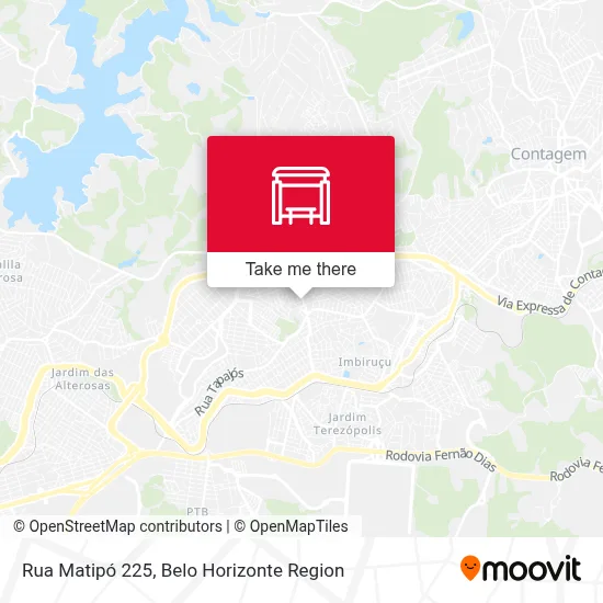 Rua Matipó 225 map