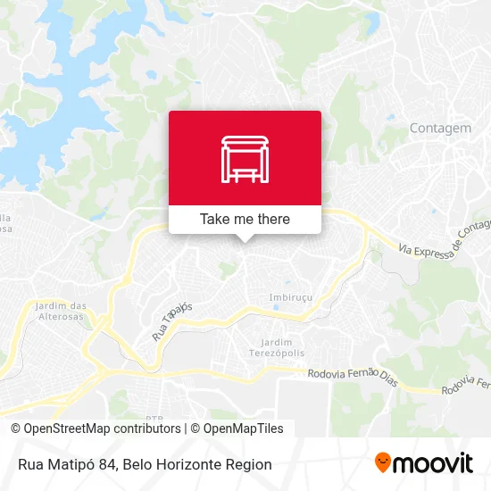Rua Matipó 84 map