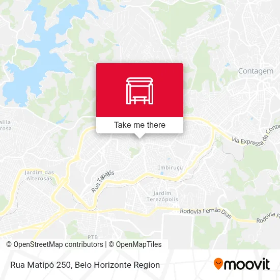 Rua Matipó 250 map