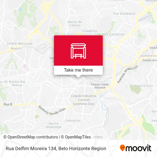 Rua Delfim Moreira 134 map