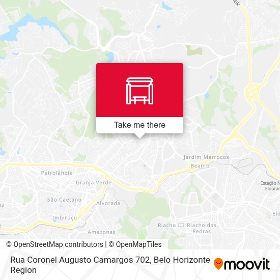 Rua Coronel Augusto Camargos 702 map