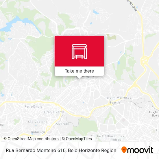 Rua Bernardo Monteiro 610 map
