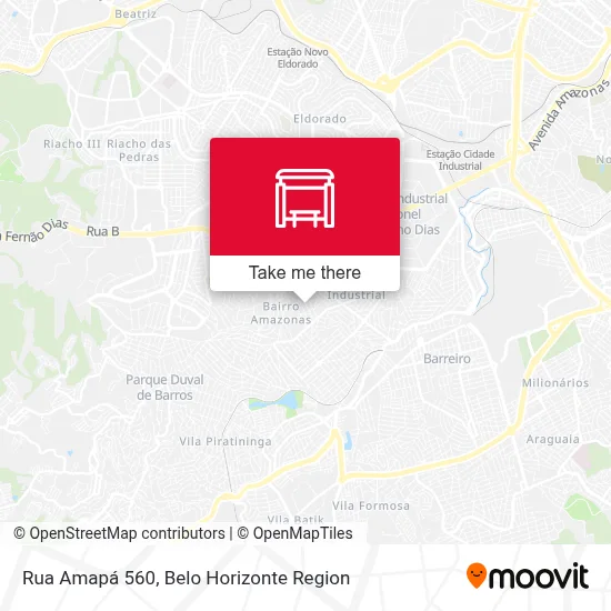 Rua Amapá 560 map