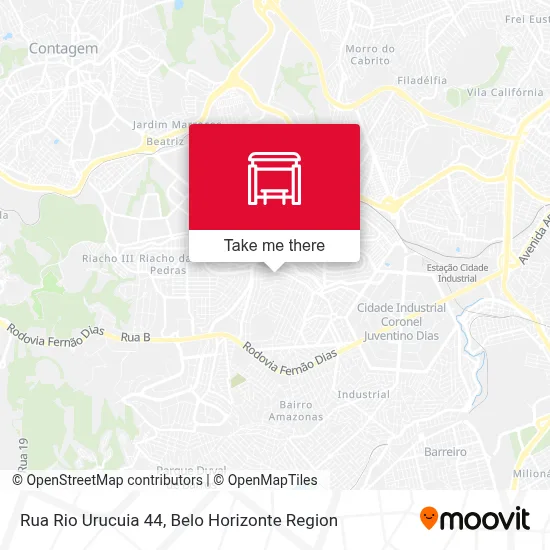 Rua Rio Urucuia 44 map