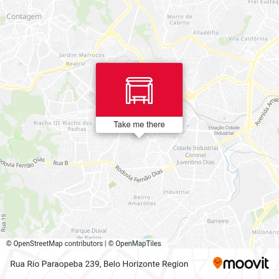 Rua Rio Paraopeba 239 map