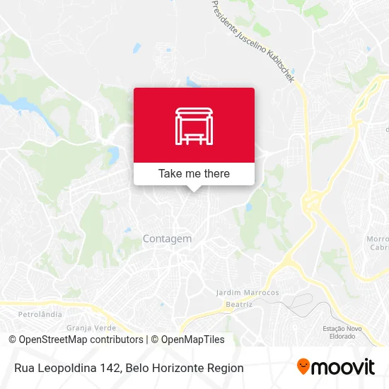 Rua Leopoldina 142 map