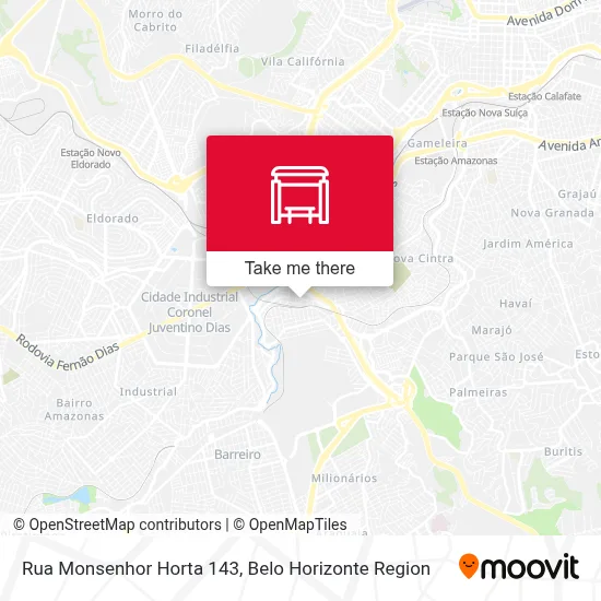 Rua Monsenhor Horta 143 map