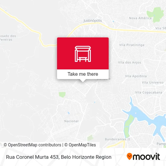 Rua Coronel Murta 453 map